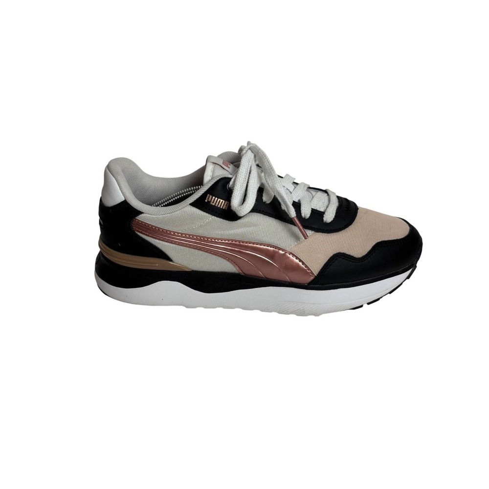 Puma R78 Voyage Womens Sneakers Black Rose White Size 10